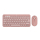 Zestaw (Mysz + Klawiatura) LOGITECH Pebble 2 Combo różowy 920-012241